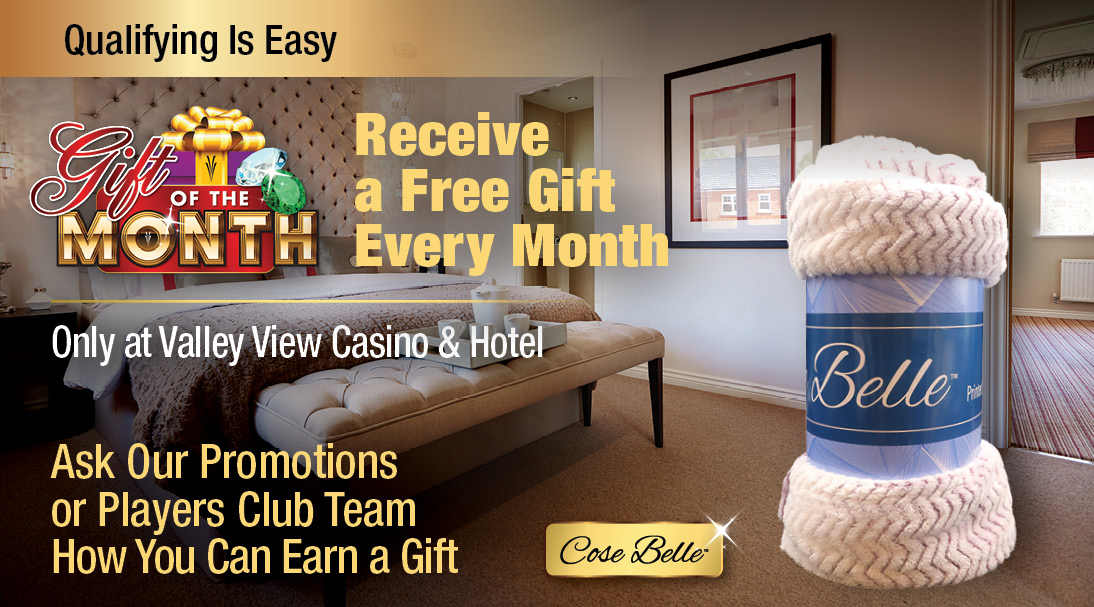 Casino Gift Giveaways: Monthly Promotions at Valley View